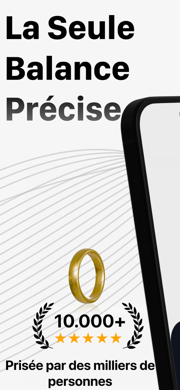 Capture d'écran de l'application Scale For Grams
