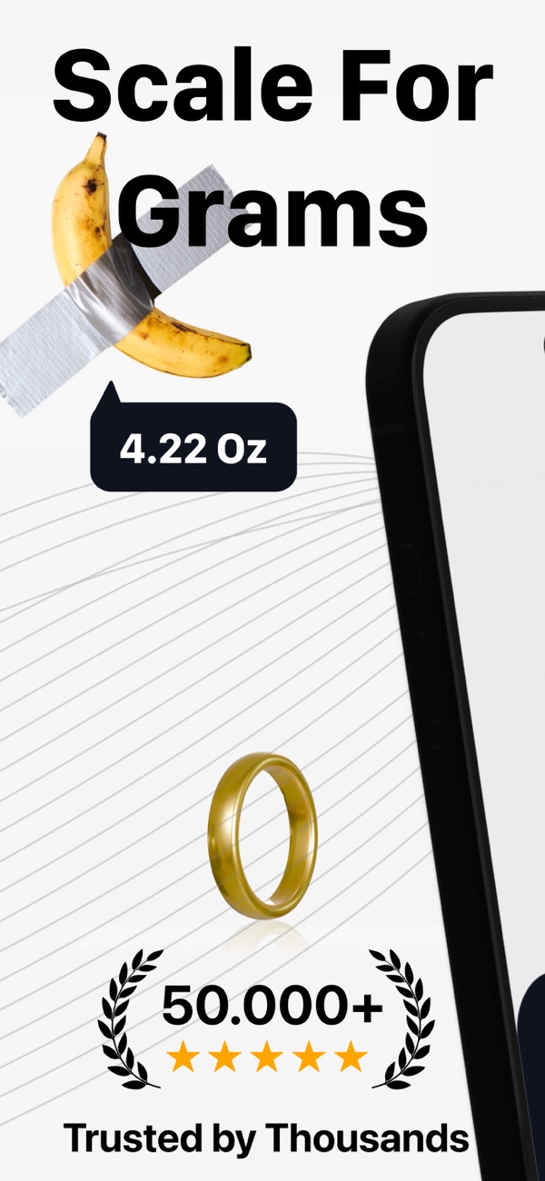 Scale For Grams app screenshot