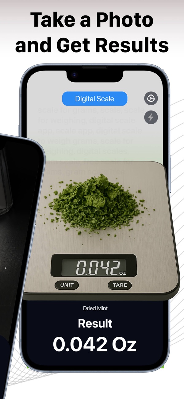 Scale For Grams app screenshot