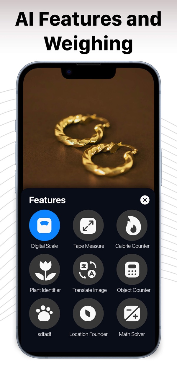 Scale For Grams app screenshot